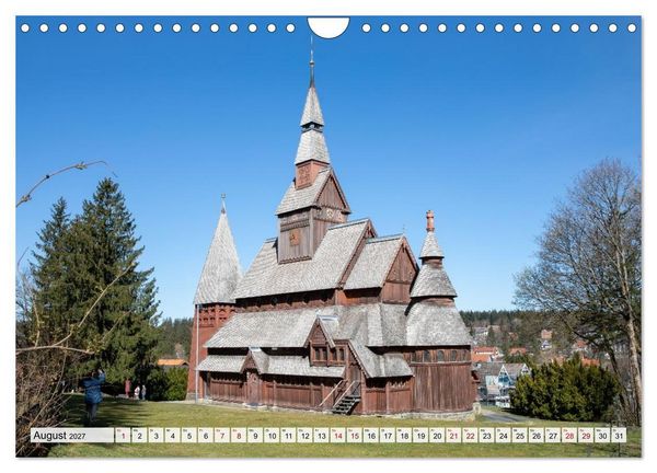 Produktbild: Goslar - Zwischen Fachwerk und Welterbe (Wandkalender 2027 DIN A4 quer), CALVENDO Monatskalender