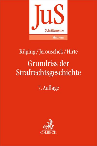 Produktbild: Grundriss der Strafrechtsgeschichte