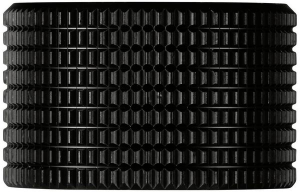 Produktbild: TRU COMPONENTS TC-11613808 Drehknopf mit Knopfmarkierung Schwarz (&Oslash; x H) 25 mm x 16 mm Aluminium 1 St.