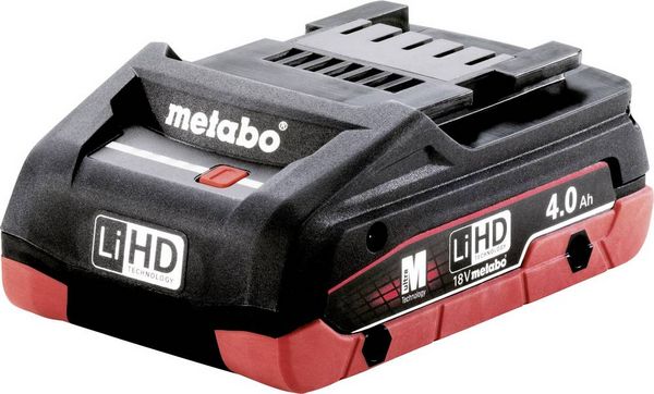 Metabo 625367000 LiHD Akkupack 18V - 4,0Ah 'AIR COOLED' Werkzeug-Akku 18V 4Ah LiHD