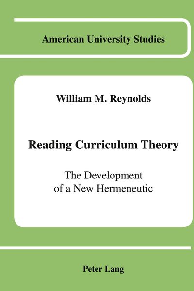 Produktbild: Reading Curriculum Theory
