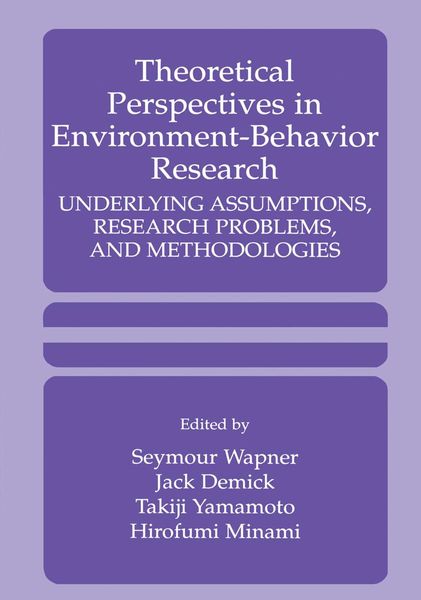 Produktbild: Theoretical Perspectives in Environment-Behavior Research