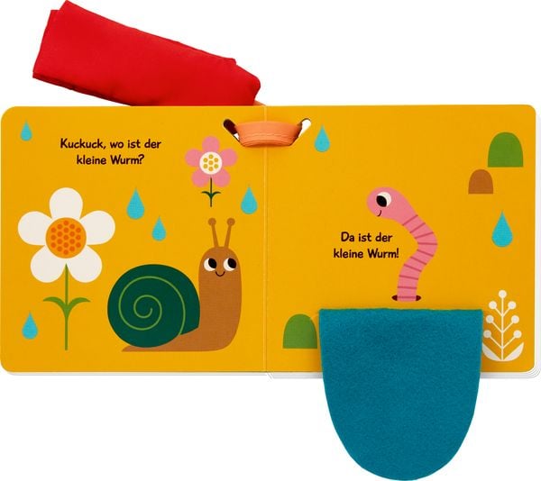 Produktbild: Mein Filz-Fühlbuch f.d.Buggy: Kuckuck, kl. Ente! (Fühl.&be.)