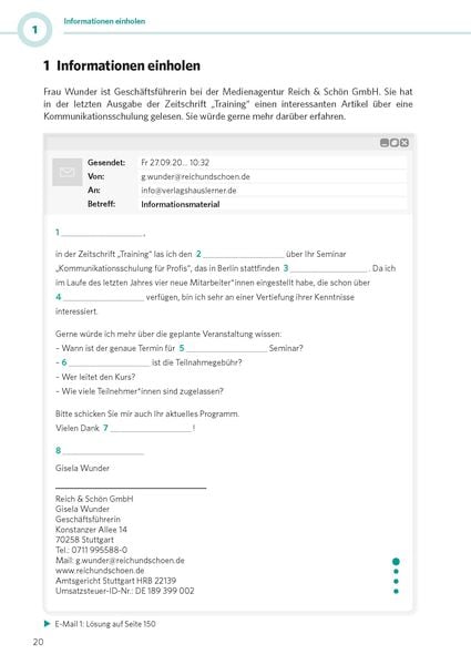 Produktbild: PONS B&uuml;rokommunikation Deutsch