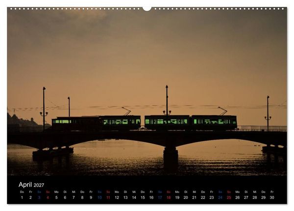 Produktbild: Z&Uuml;RICH - Little Big City (hochwertiger Premium Wandkalender 2027 DIN A2 quer), Kunstdruck in Hochglanz