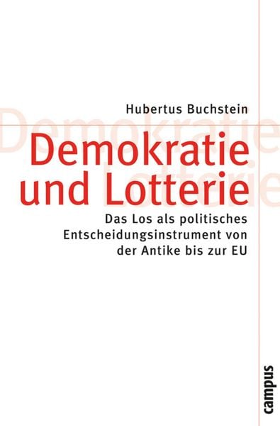 Produktbild: Demokratie und Lotterie