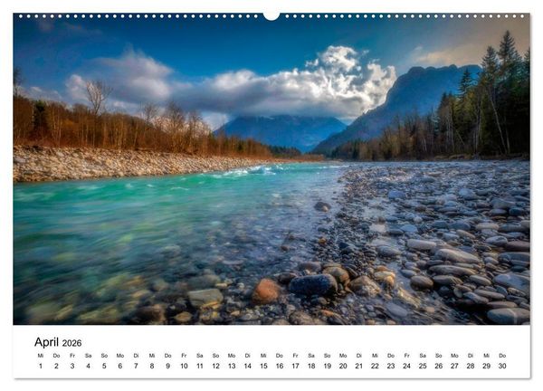 Produktbild: Flusswelt Schweiz (hochwertiger Premium Wandkalender 2026 DIN A2 quer), Kunstdruck in Hochglanz