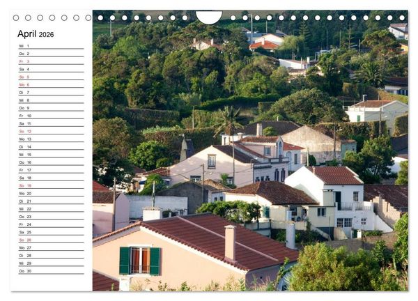 Produktbild: Azoren - S&atilde;o Miguel (Wandkalender 2026 DIN A4 quer), CALVENDO Monatskalender