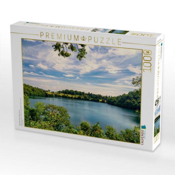 Produktbild: CALVENDO Puzzle Weinfelder Maar (Totenmaar) | 1000 Teile Lege-Gr&ouml;&szlig;e 64x48cm Foto-Puzzle f&uuml;r gl&uuml;ckliche Stunden