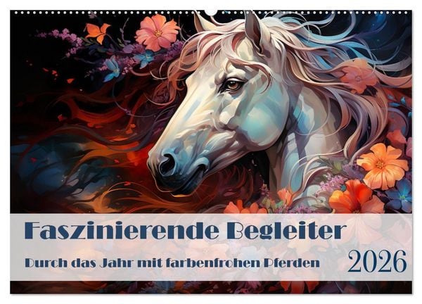 Faszinierende Begleiter (Wandkalender 2026 DIN A2 quer), CALVENDO Monatskalender