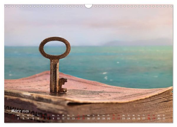 Produktbild: Die Geschichten des Schl&uuml;ssels (Wandkalender 2026 DIN A3 quer), CALVENDO Monatskalender