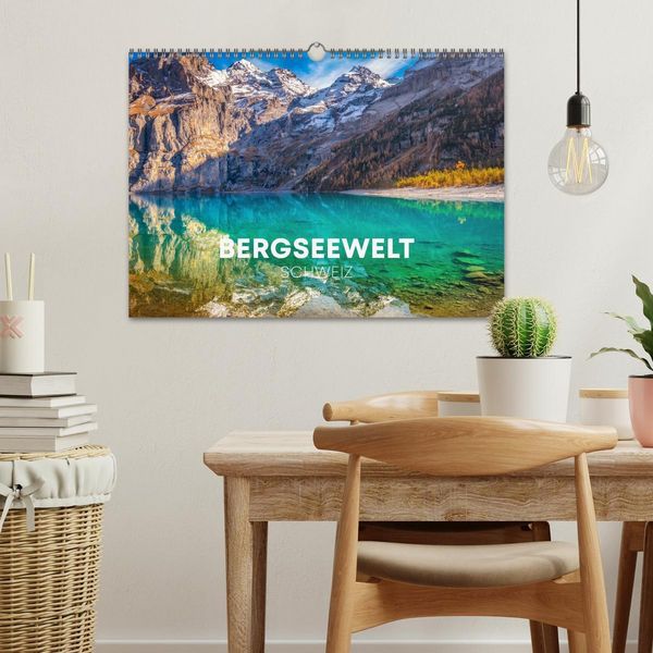 Produktbild: Wunderwelt Schweiz (Wandkalender 2026 DIN A3 quer), CALVENDO Monatskalender