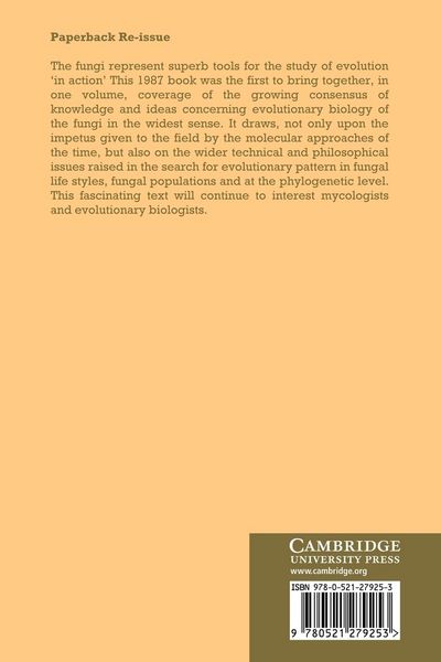 Produktbild: Evolutionary Biology of the Fungi