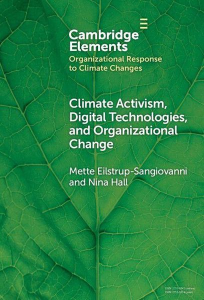 Produktbild: Climate Activism, Digital Technologies, and Organizational Change