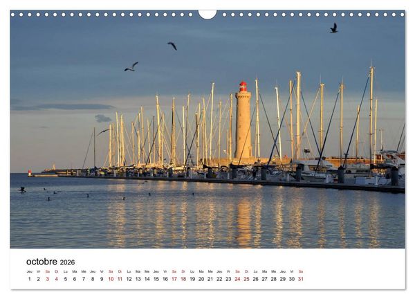 Produktbild: La mer d'Occitanie (Calendrier mural 2026 DIN A3 vertical), CALVENDO calendrier mensuel