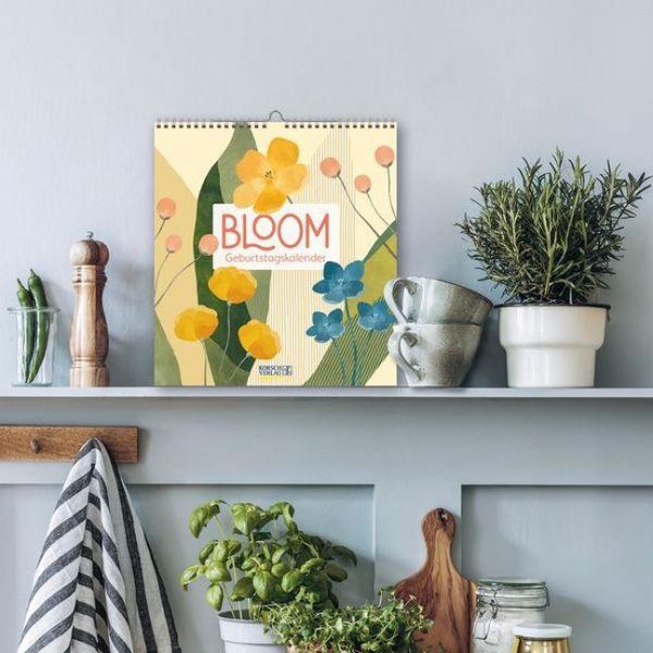 Produktbild: Geburtstagskalender Bloom