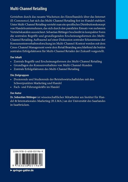 Produktbild: Multi-Channel Retailing