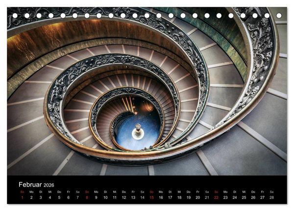 Produktbild: Rom - Impressionen aus der ewigen Stadt (Tischkalender 2026 DIN A5 quer), CALVENDO Monatskalender
