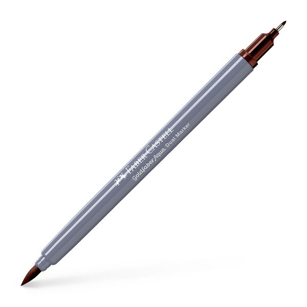 Produktbild: Faber-Castell Tuschestift Dual Marker burnt siena
