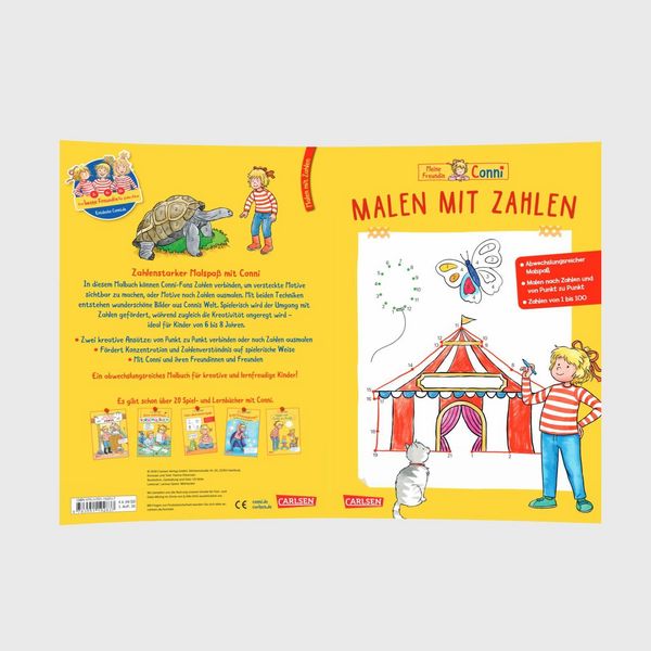 Produktbild: Conni Gelbe Reihe (Besch&auml;ftigungsbuch): Malen mit Zahlen