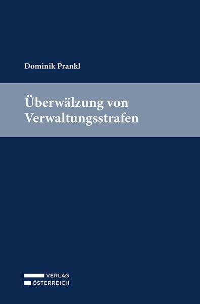 Produktbild: &Uuml;berw&auml;lzung von Verwaltungsstrafen