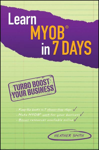 Produktbild: Learn MYOB in 7 Days