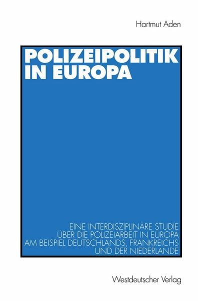 Produktbild: Polizeipolitik in Europa