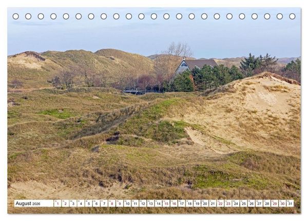 Produktbild: Wintertage auf Norderney (Tischkalender 2026 DIN A5 quer), CALVENDO Monatskalender