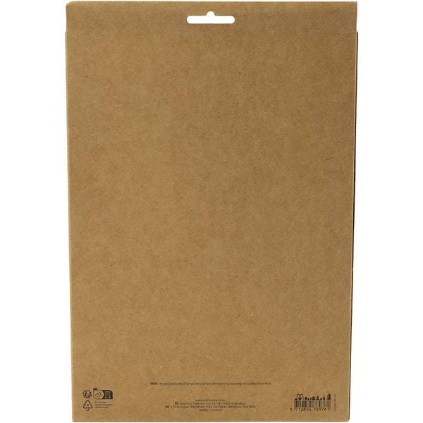 Produktbild: Creativ Company Bastelfilz, A4, Blatt 210x297 mm, Dicke 2 mm, Pastellfarben, 10 Stk