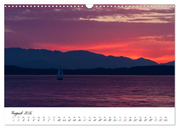 Produktbild: Eine Reise nach Seattle (Wandkalender 2026 DIN A3 quer), CALVENDO Monatskalender