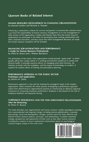 Produktbild: Work Design for the Competent Organization