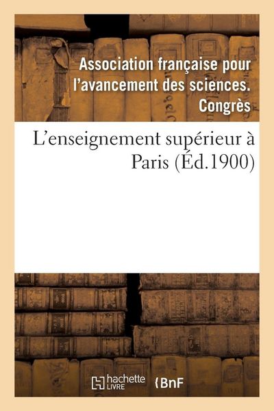 Produktbild: L'enseignement sup&eacute;rieur &agrave; Paris