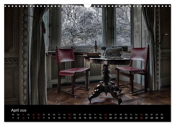 Produktbild: Geheimnisvolle Orte - Lost Places (Wandkalender 2026 DIN A3 quer), CALVENDO Monatskalender