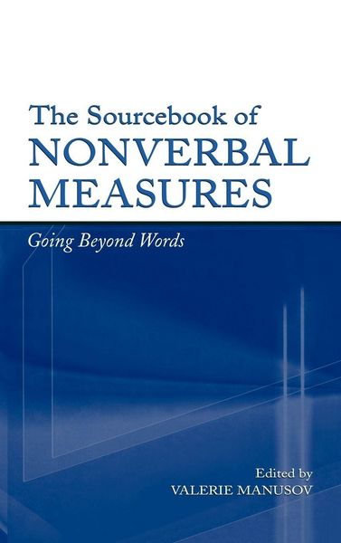 Produktbild: The Sourcebook of Nonverbal Measures