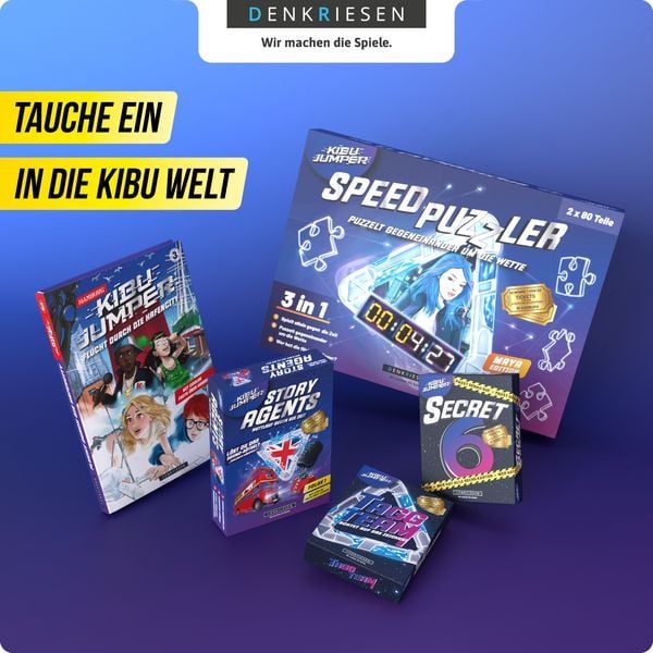 Produktbild: DENKRIESEN - KIBU JUMPER&reg; - Story Agents - Hamburg - Flucht durch die Hafencity