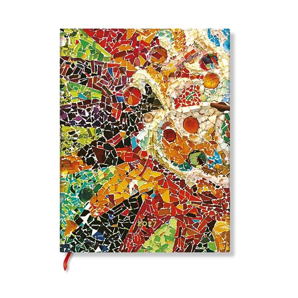 Produktbild: 2027 Gaudi's Sun Ultra Hardcover 12-Month Daily Planner, 416pg, 80gsm by Paperblanks (Gaudi's Mosaics)