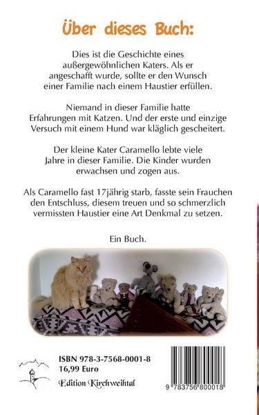 Produktbild: Kater Caramello - ein Leben ohne Katz' ist f&uuml;r die Katz'