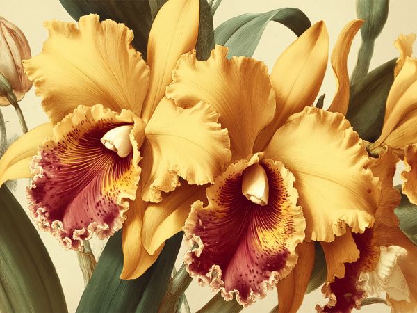 CALVENDO Puzzle Exotische Orchideen - edel, selten und faszinierend | 1000 Teile Lege-Größe 64x48cm Foto-Puzzle für glückliche Stunden, Sonstige von ,