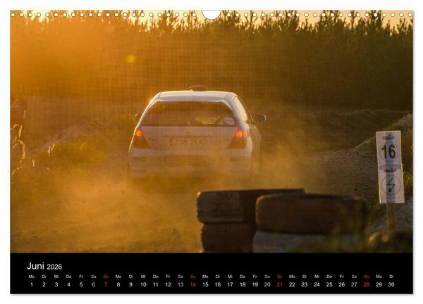 Produktbild: Schnell - Schneller - Rallye (Wandkalender 2026 DIN A3 quer), CALVENDO Monatskalender