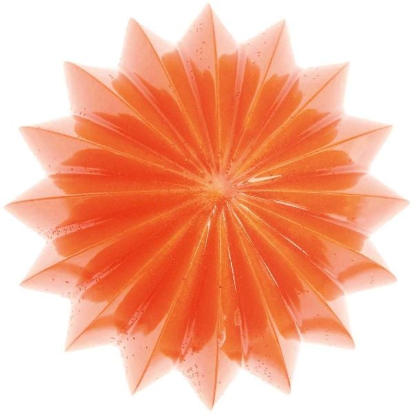 Produktbild: Silikon Gie&szlig;form Kugel mit Steifen, &Oslash; 7,5 x 7 cm / Au&szlig;enma&szlig; Silikonform &Oslash; 7,7 x 7,2 cm