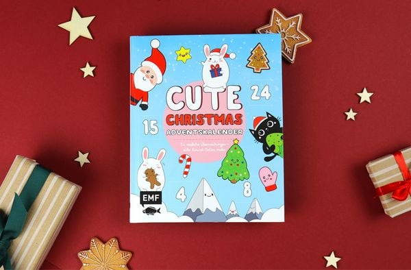 Produktbild: Mein Kawaii-Adventskalender-Buch: Cute Christmas