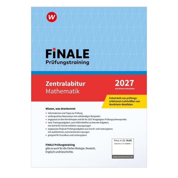 Produktbild: FiNALE Pr&uuml;fungstraining Zentralabitur Nordrhein-Westfalen