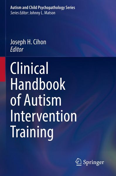 Produktbild: Clinical Handbook of Autism Intervention Training