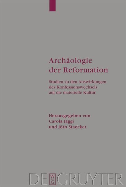 Produktbild: Arch&auml;ologie der Reformation