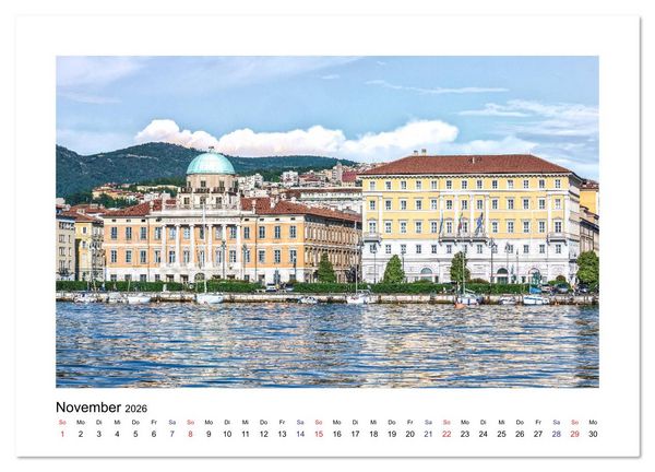 Produktbild: Friaul-Julisch Venetien - Triest (Wandkalender 2026 DIN A3 quer), CALVENDO Monatskalender