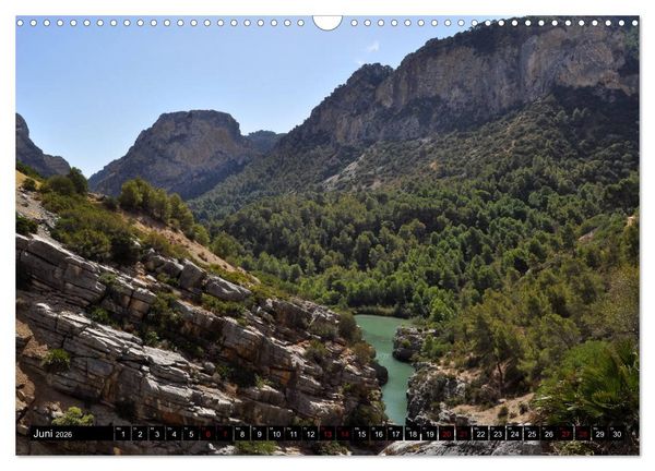 Produktbild: El Caminito del Rey (Wandkalender 2026 DIN A3 quer), CALVENDO Monatskalender