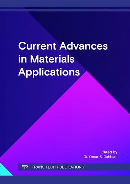 Produktbild: Current Advances in Materials Applications