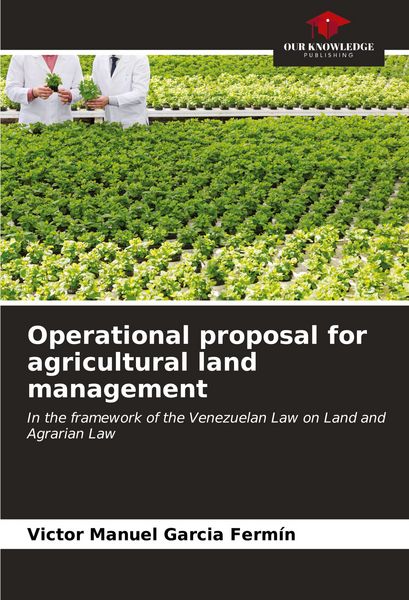 Produktbild: Operational proposal for agricultural land management