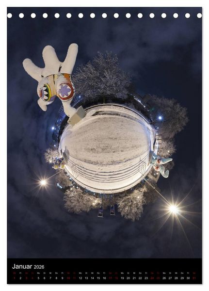 Produktbild: Planet Hannover (Tischkalender 2026 DIN A5 hoch), CALVENDO Monatskalender