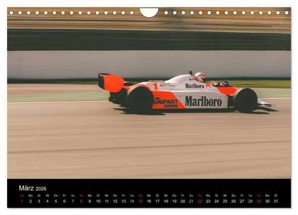 Produktbild: Vintage Racing, historischer Motorsport (Wandkalender 2026 DIN A4 quer), CALVENDO Monatskalender